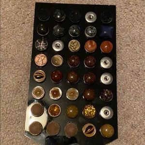 Brown and Black snaps for bracelets-BRAND NEW!